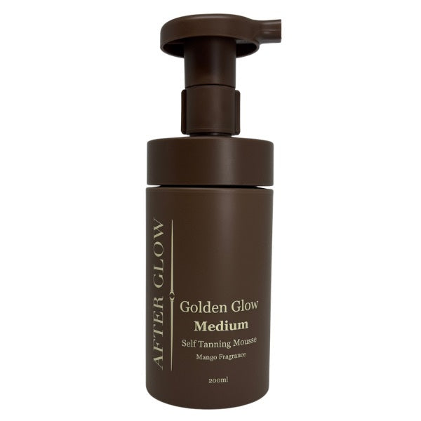 After Glow Golden Glow medium tan mousse 200ml - British product