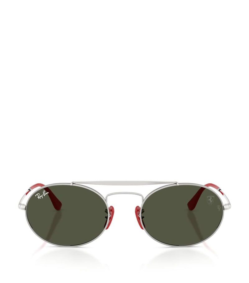 Ray-Ban RB3775M oval metal sunglasses, UK version