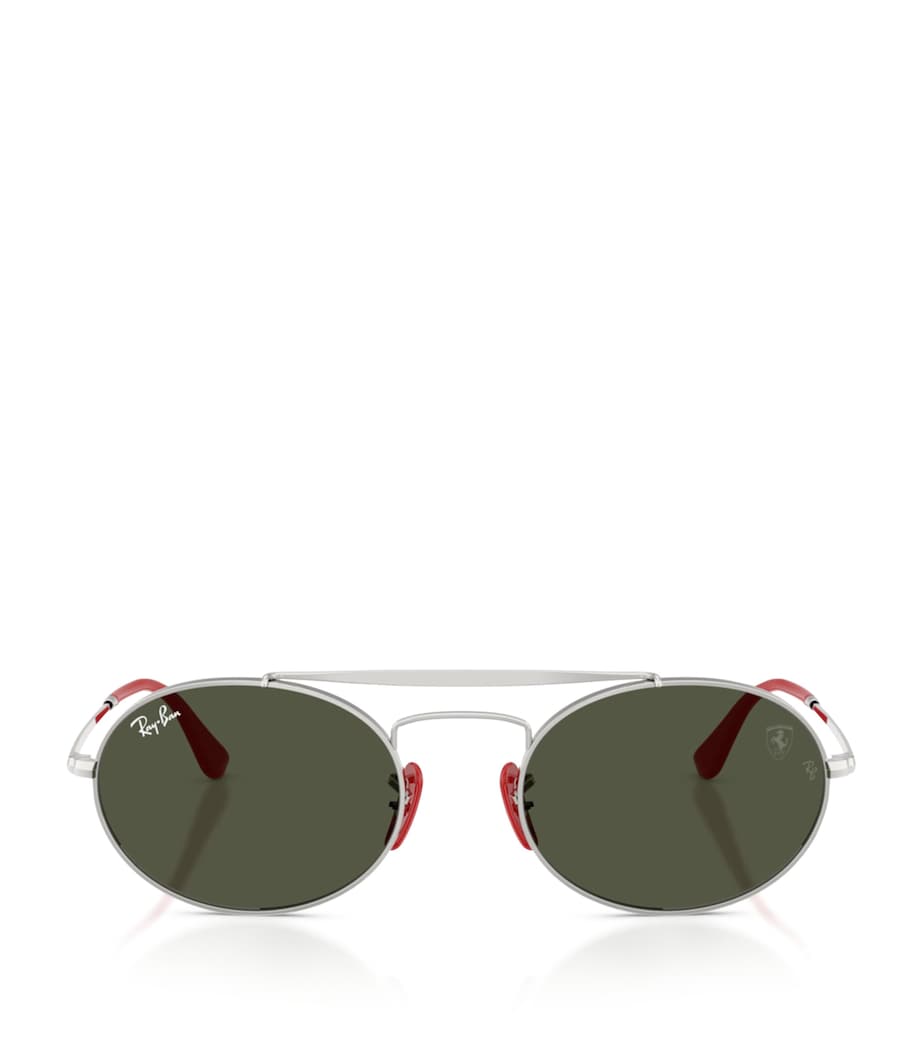 Ray-Ban RB3775M oval metal sunglasses, UK version
