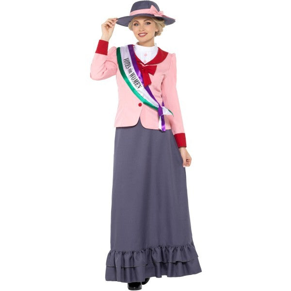 Smiffys Deluxe Victorian Suffragette Costume