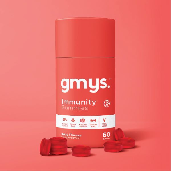 gmys. Immunity Gummies Berry Flavour, 60