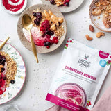 Arctic Power Berries cranberry powder bundle 4 x 70g (British brand)