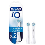 Oral-B iO Ultimate Clean Replacement Toothbrush Heads 2 Pack GOODS Superdrug   