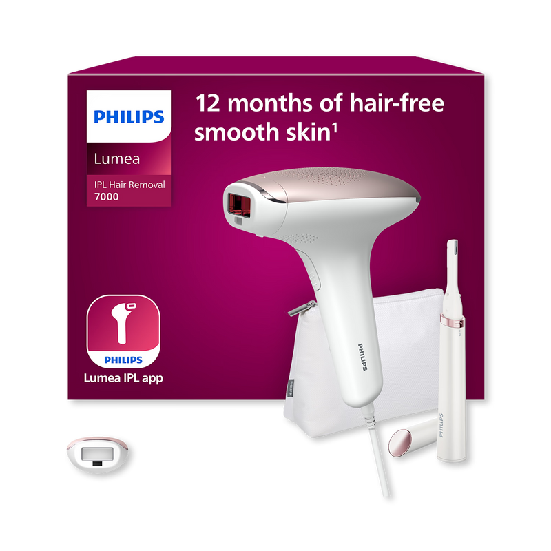 Philips Lumea 7000 IPL hair removal device (British brand)
