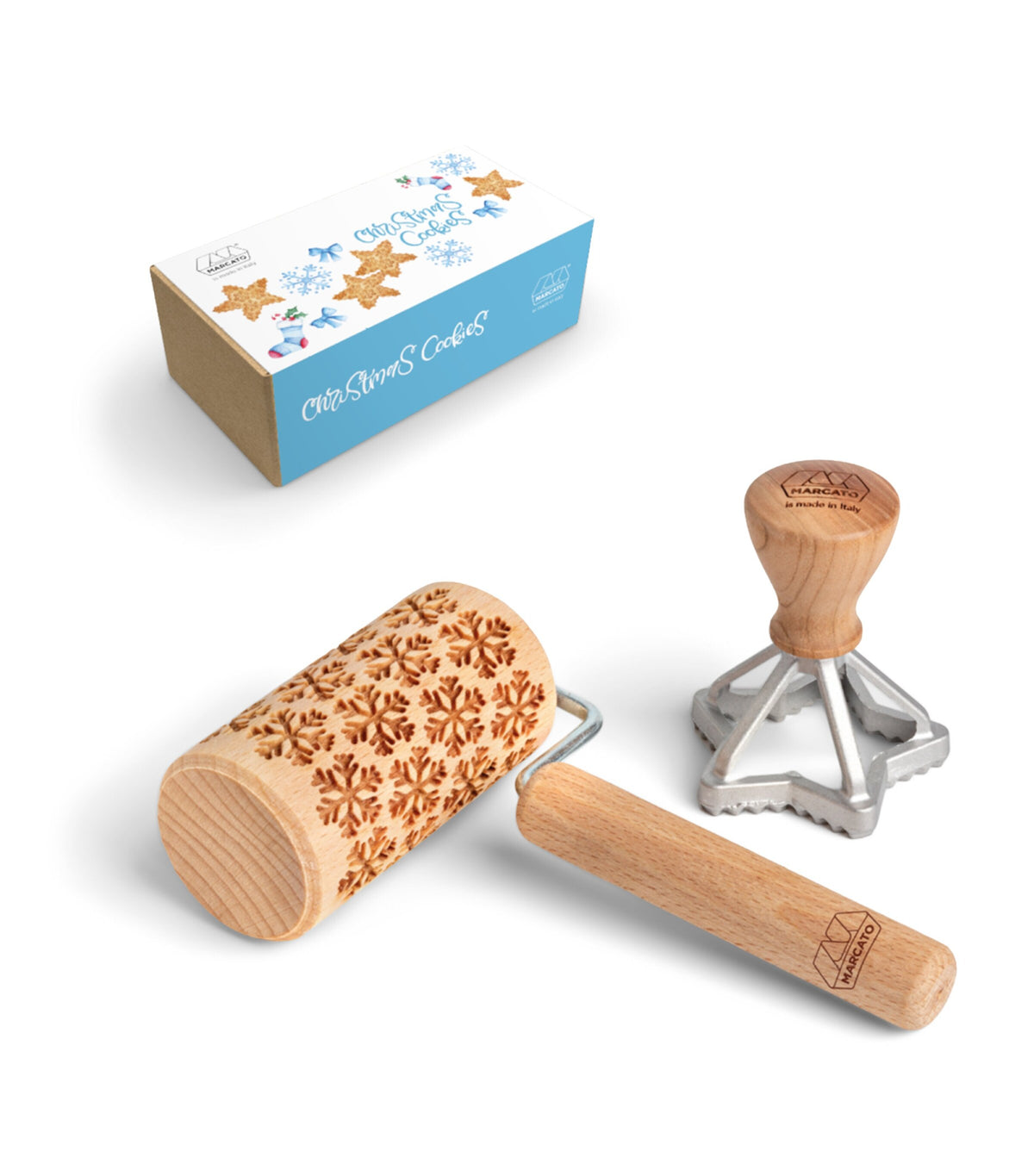Marcato Christmas cookie baking set, imported from the UK