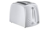 Russell Hobbs Textures 2 Slice White Plastic Toaster 21640 GOODS Argos