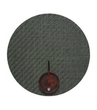 Chilewich TerraStrand Foxtail round placemat 38cm - British product