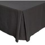 Argos Home Easycare Plain Black Valance - Double