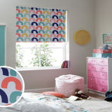 Habitat Kids Rainbow Blackout White Roller Blind - 180cm
