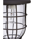 Argos Home Indira grey outdoor cage wall lantern, UK version