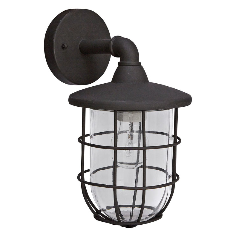 Argos Home Indira grey outdoor cage wall lantern, UK version
