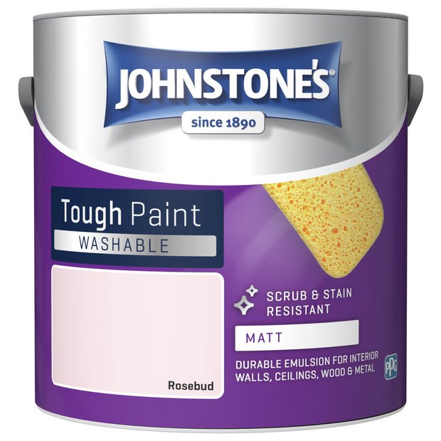 Johnstone's Rosebud paint 2.5L, imported from the UK