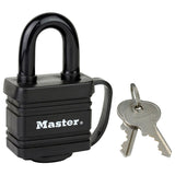 Master Lock thermoplastic weatherproof padlock, UK version