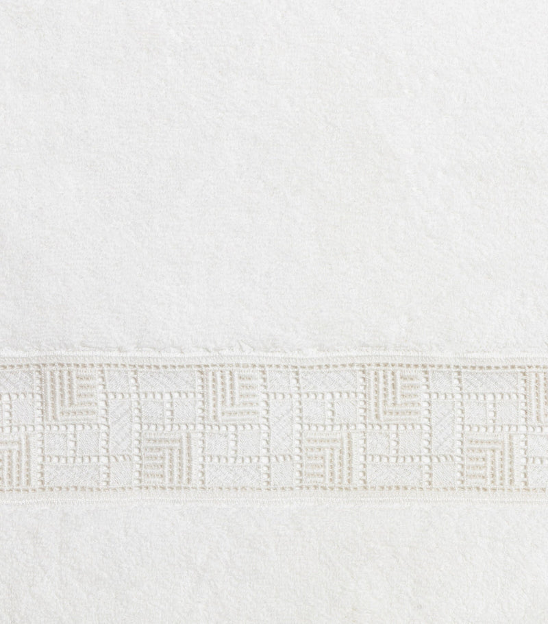 Frette Maze Lace hand towel - British product
