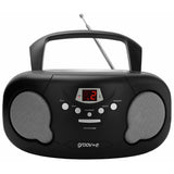Groov-e Boombox CD player radio blue portable (British brand)