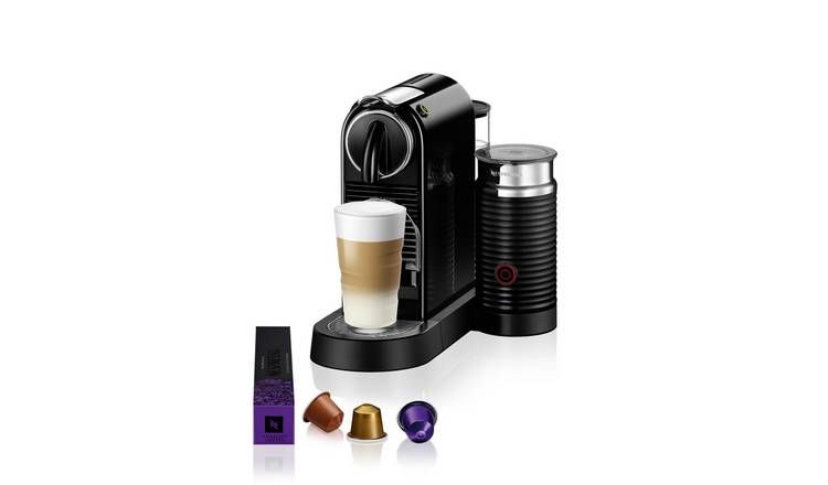 Nespresso Citiz Pod Coffee Machine Bundle by Magimix - Black GOODS Argos