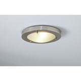 Argos Home chrome flush ceiling light, UK version