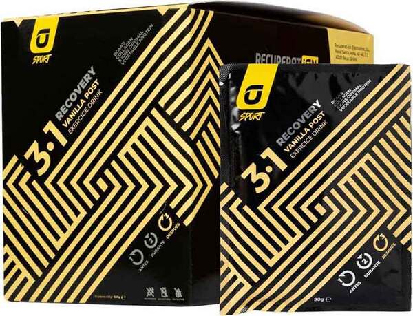 Recuperation Vanilla Recovery Powder 12 pack - British product