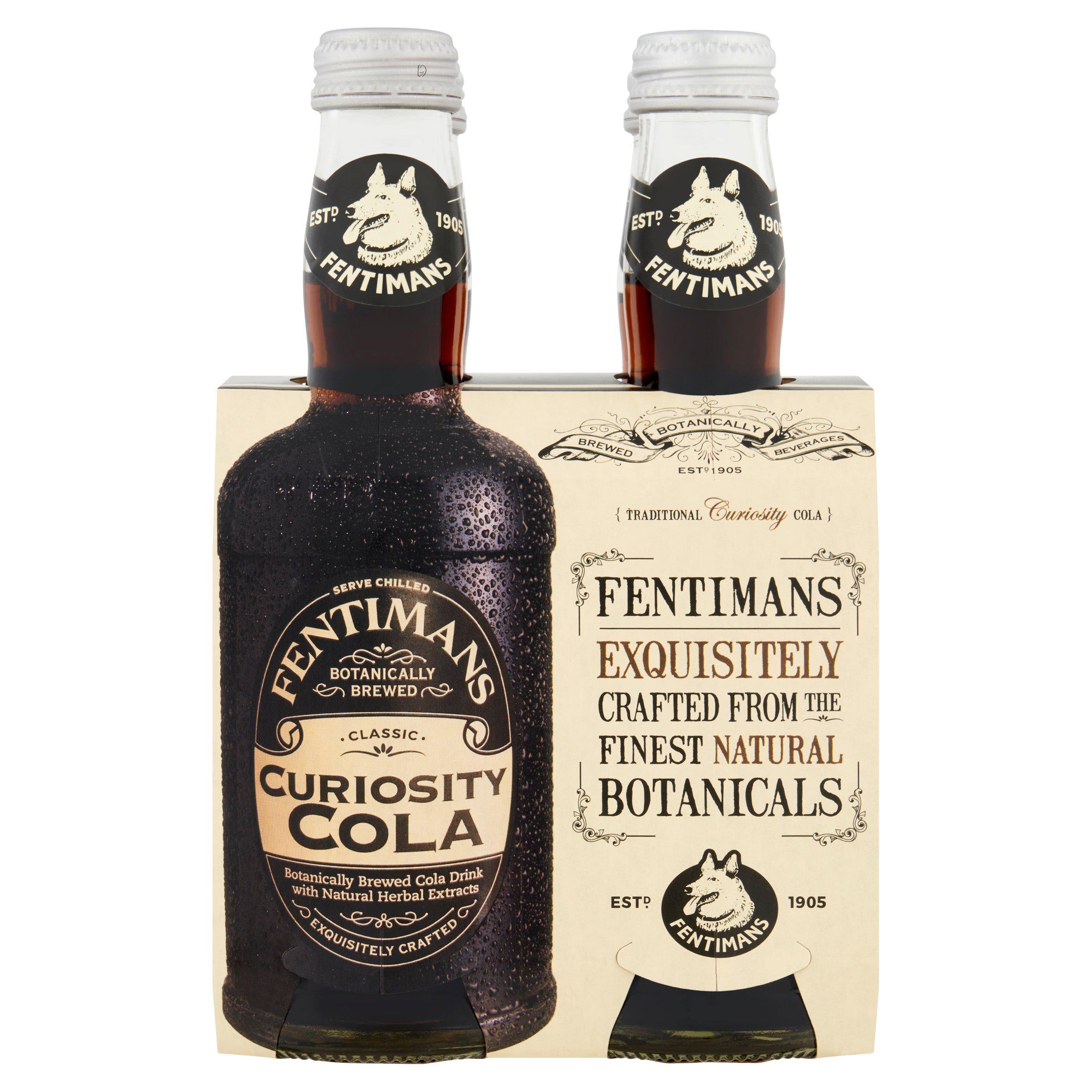 Fentimans Classic Curiosity Cola 4x275ml GOODS Sainsburys   