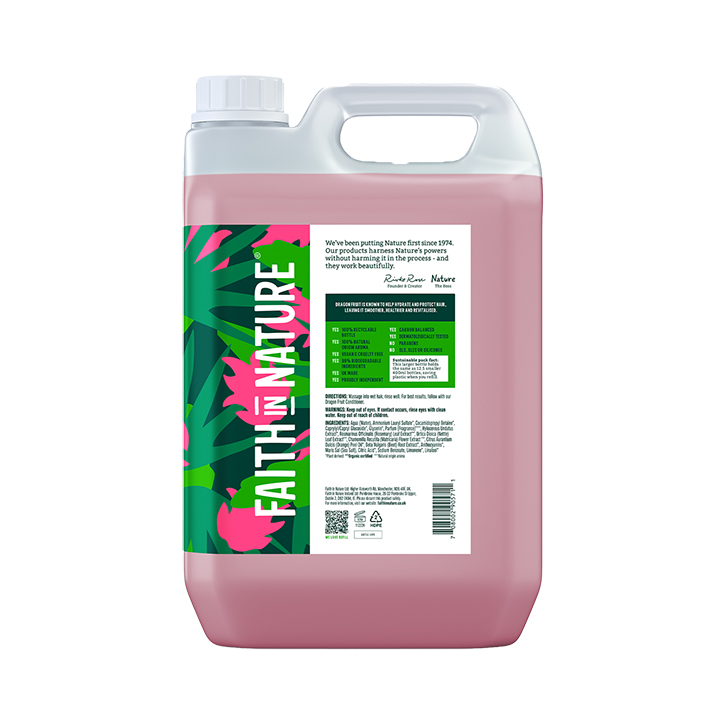 Faith In Nature Wild Rose Shampoo 400ml Natural Shampoo Holland&Barrett   