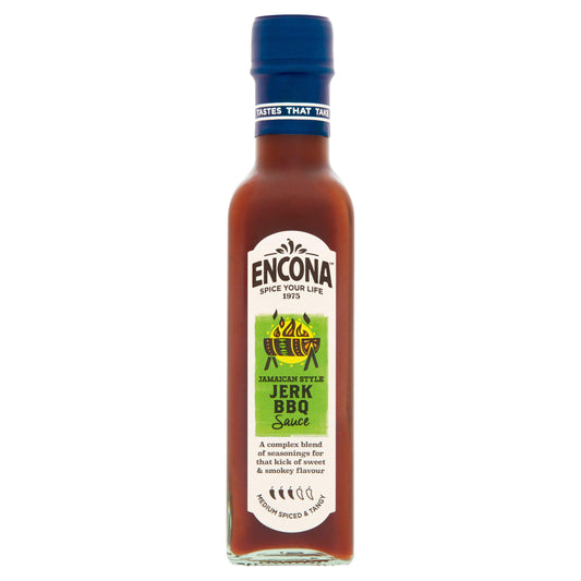 Encona Taste Explorers Jamaican Jerk BBQ Sauce, Mild 220ml African & Caribbean Sainsburys   