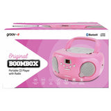 Groov-e pink CD boombox radio, UK version