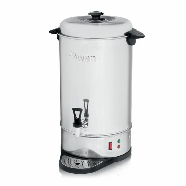 Swan 20L stainless steel urn, UK version