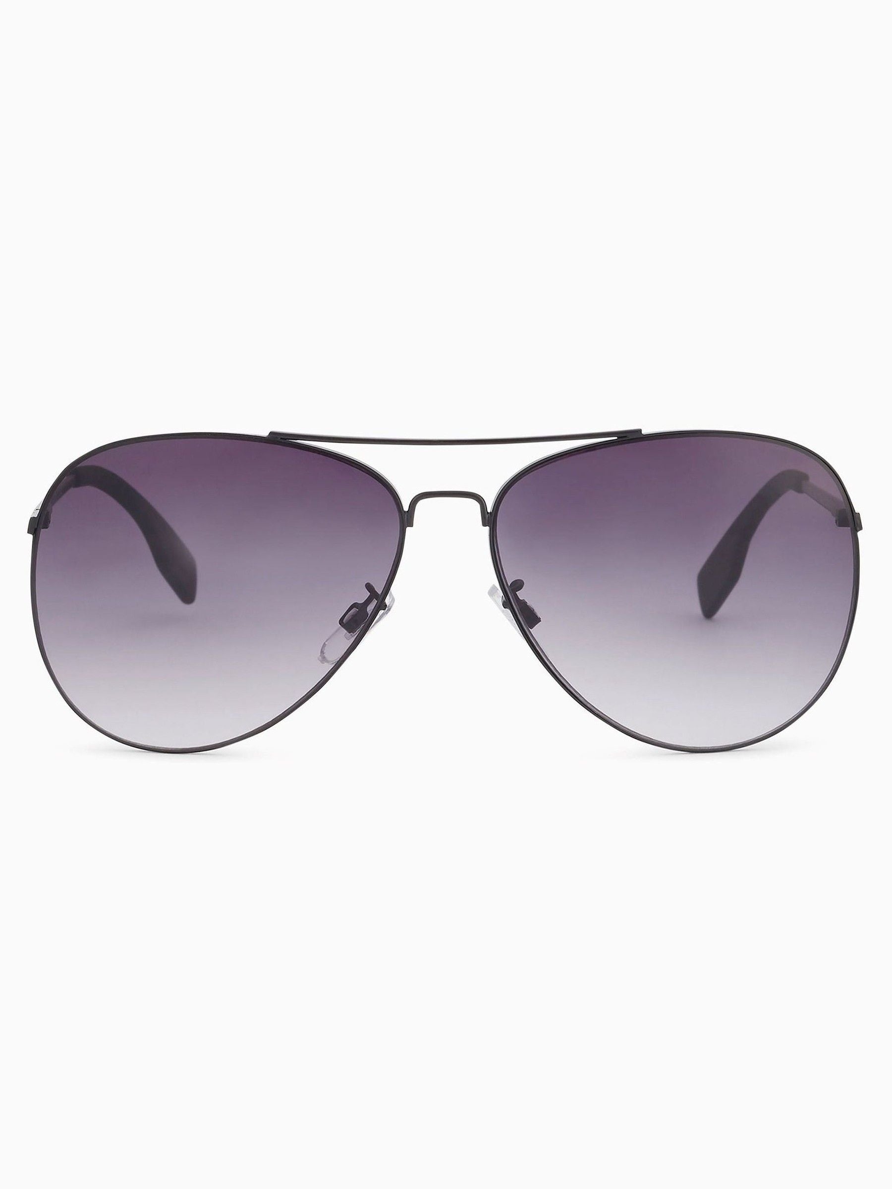 STORM Black Stellar metal aviator sunglasses, UK version