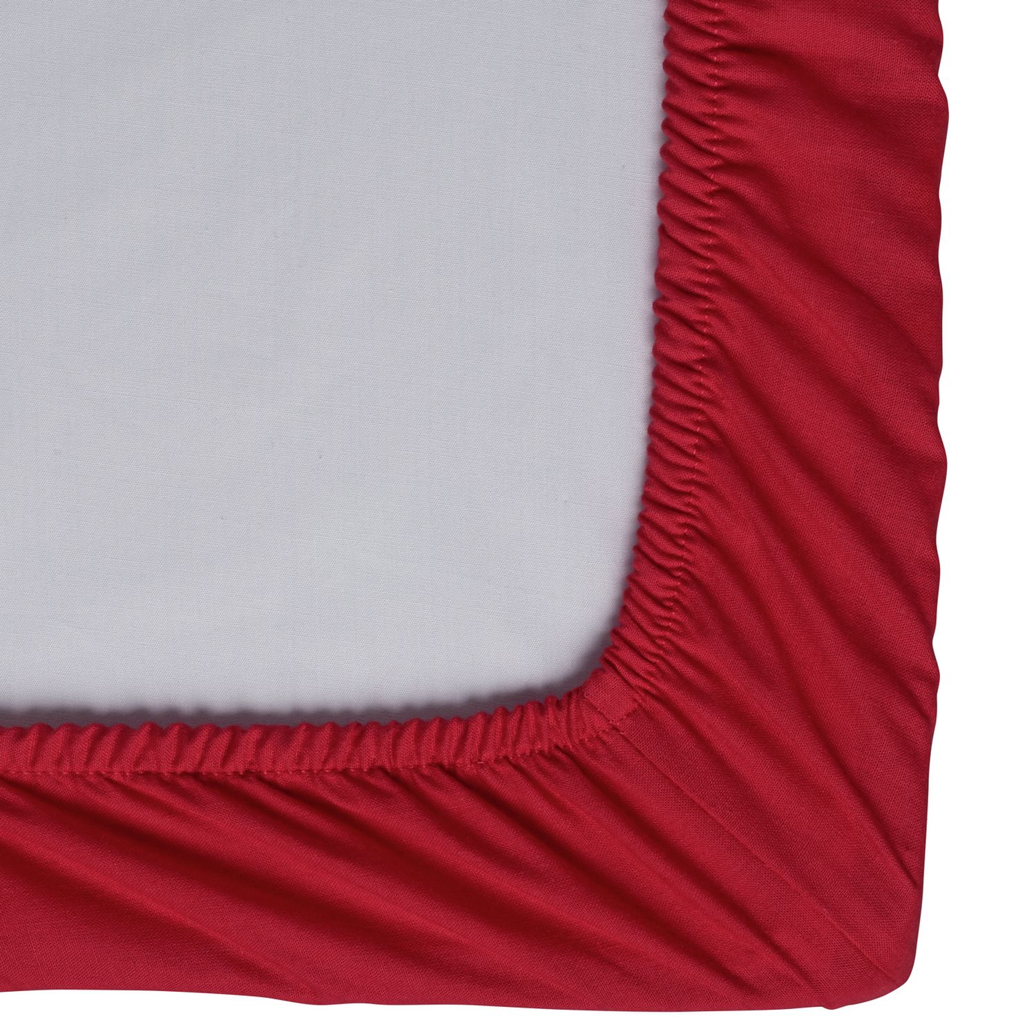 Habitat Easycare Plain Red Fitted Sheet - Kingsize