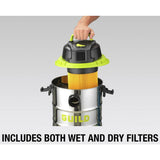 Guild 30L steel drum wet dry vacuum cleaner - British product