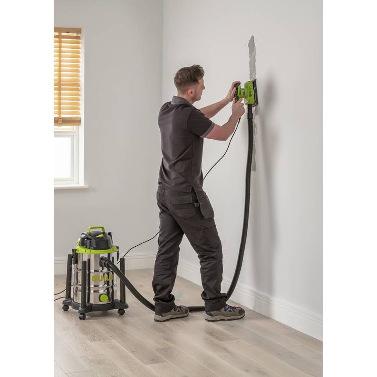 Guild 30L steel drum wet dry vacuum cleaner - British product