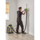 Guild 30L steel drum wet dry vacuum cleaner - British product