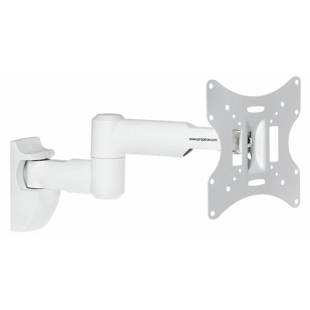 ProperAV PB150 tilt and swivel TV wall bracket - British product