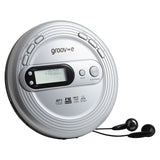 Groov-e retro personal CD player silver - British product