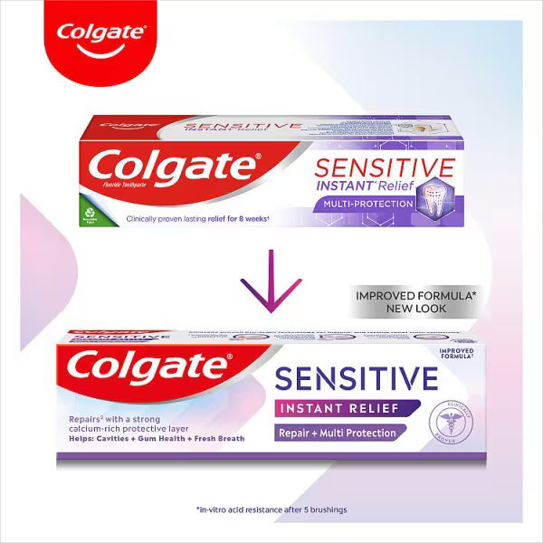 Colgate sensitive multi protect toothpaste tube 75ml - British product
