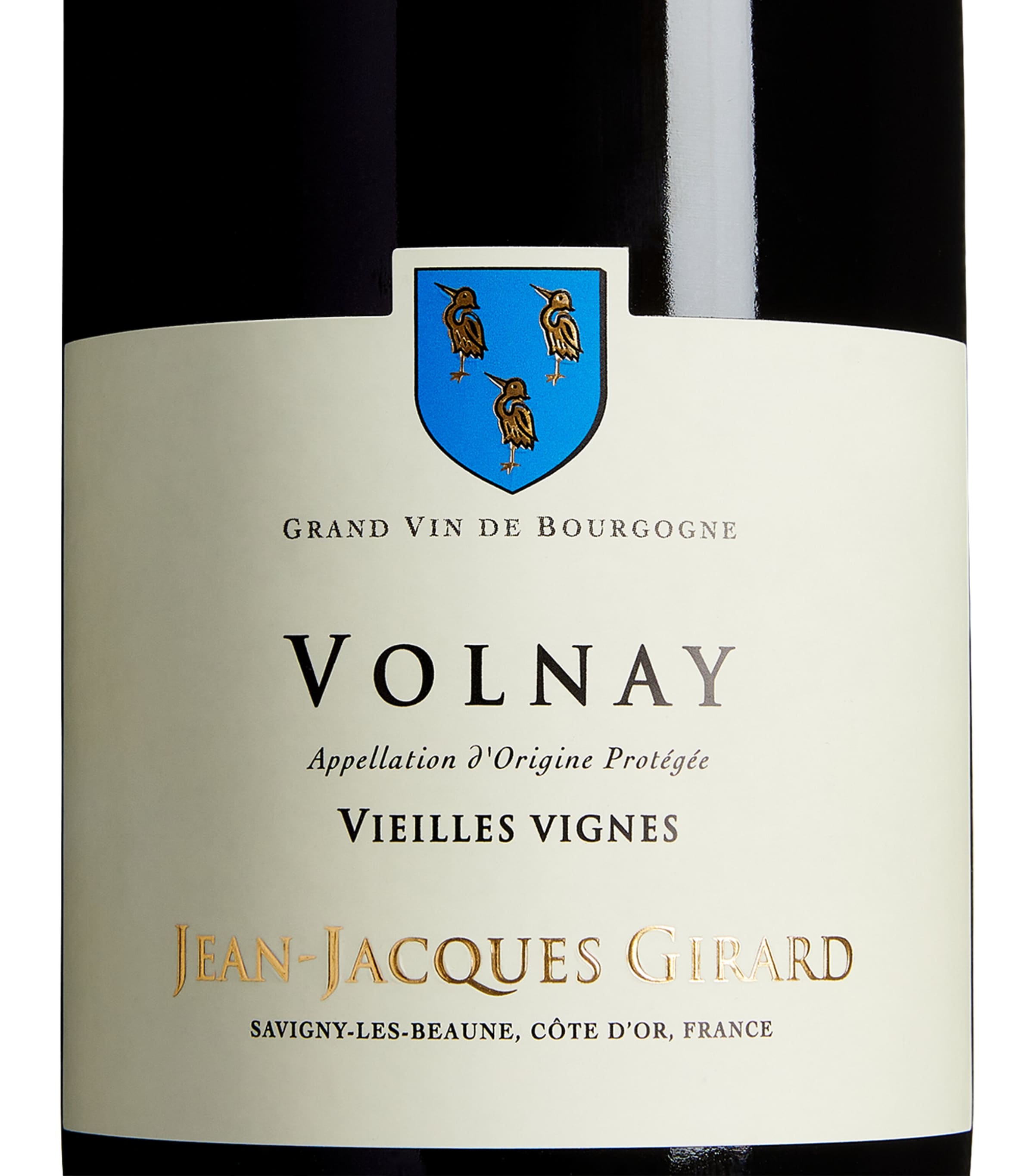 JJ Girard Volnay Premier Cru 2021 red wine 75cl, UK version