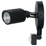 Luceco twin black PIR LED spotlights - British product