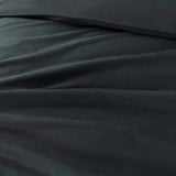 Habitat stonewashed cotton double bedding set in charcoal - British product
