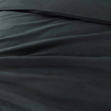 Habitat stonewashed cotton double bedding set in charcoal - British product
