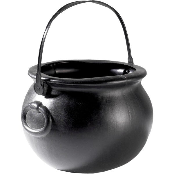 Smiffys cauldron black 13cm Halloween prop (British brand)