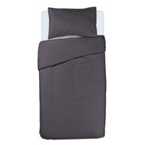 Habitat cotton rich 180 TC bedding set charcoal single (British brand)