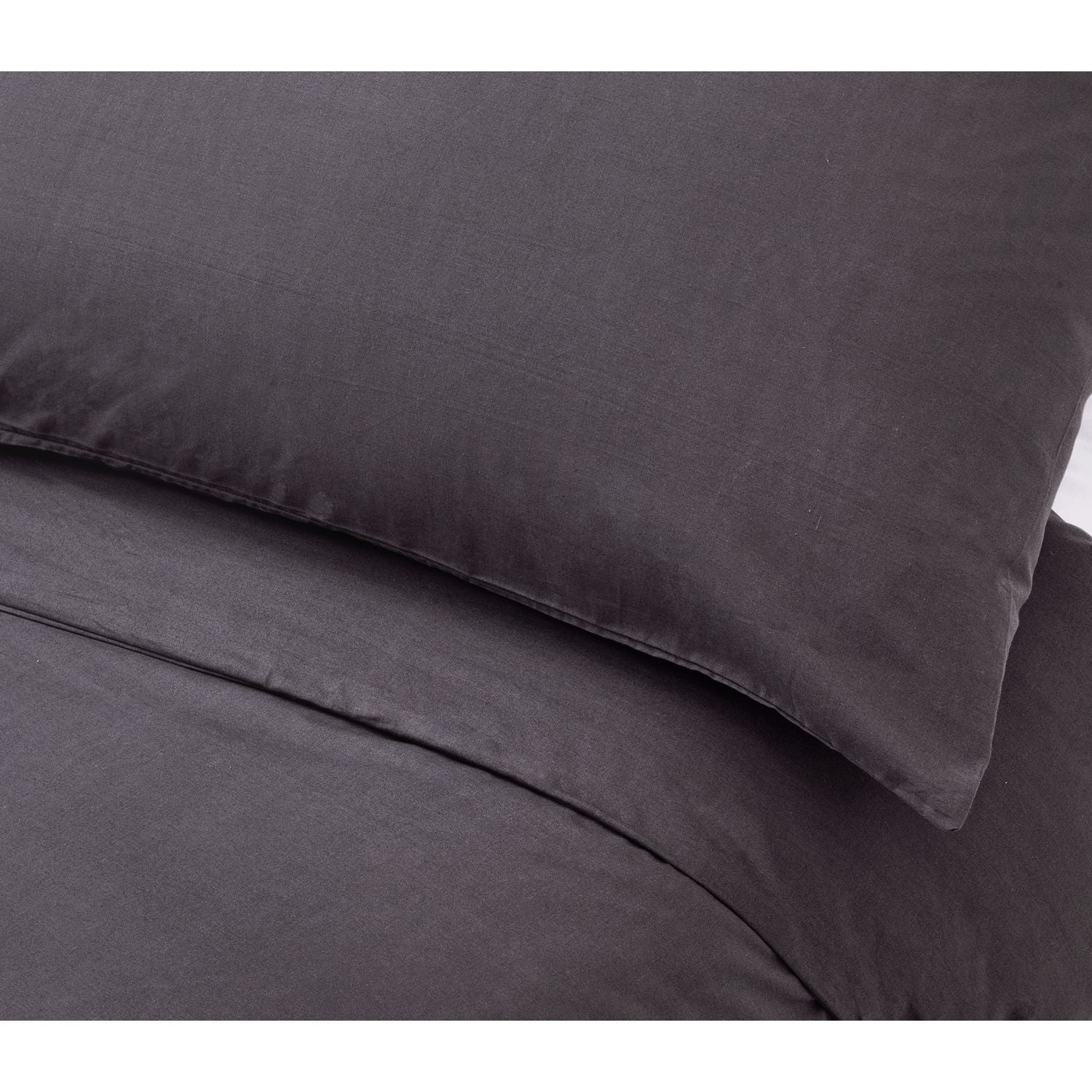 Habitat cotton rich 180 TC bedding set charcoal single (British brand)