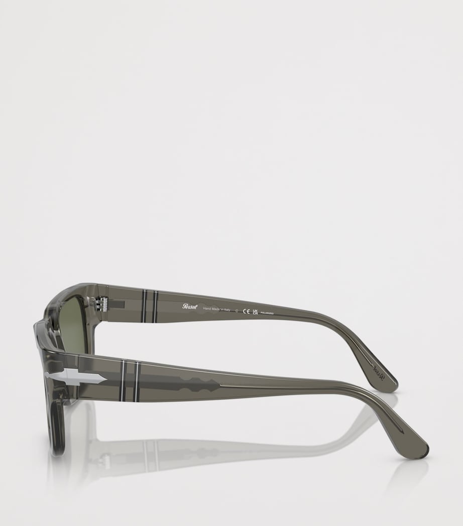 Persol Acetat-Sonnenbrille Rechteck, importiert aus dem Vereinigten Königreich