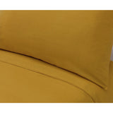 Habitat bedding set plain yellow single, imported from the UK