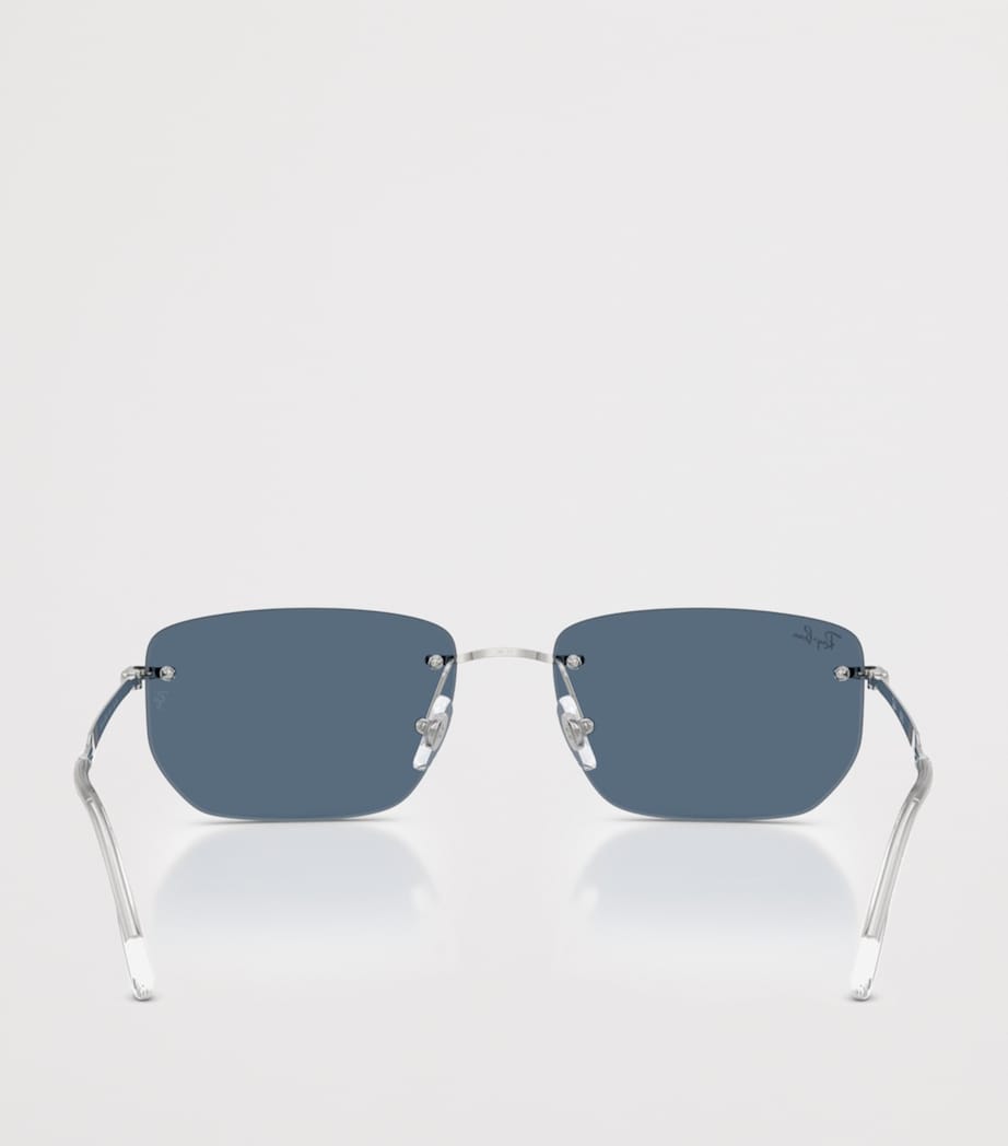 Ray-Ban RB3768 metal irregular sunglasses - British product