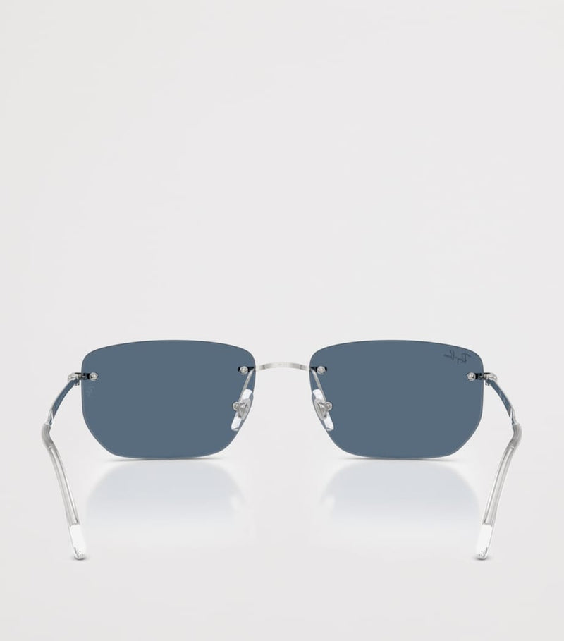 Ray-Ban RB3768 metal irregular sunglasses - British product