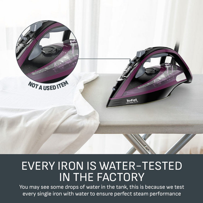 Tefal Pure FV9830 steam iron (British brand)