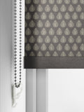 Emily Bond roller blinds Smoke Jaipur, imported from the UK