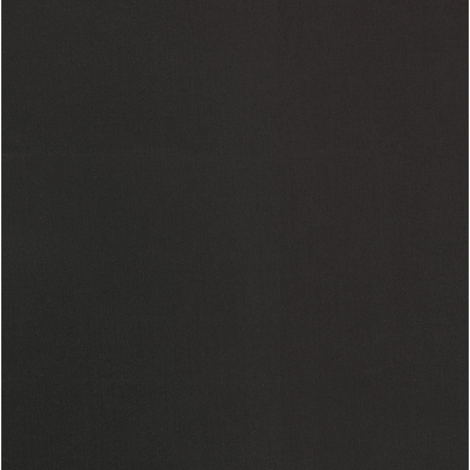 Habitat Cotton Rich 180 TC Plain Black Fitted Sheet - Double