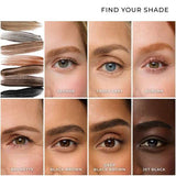 Wunderbrow Black Brown eyebrow gel, imported from the UK